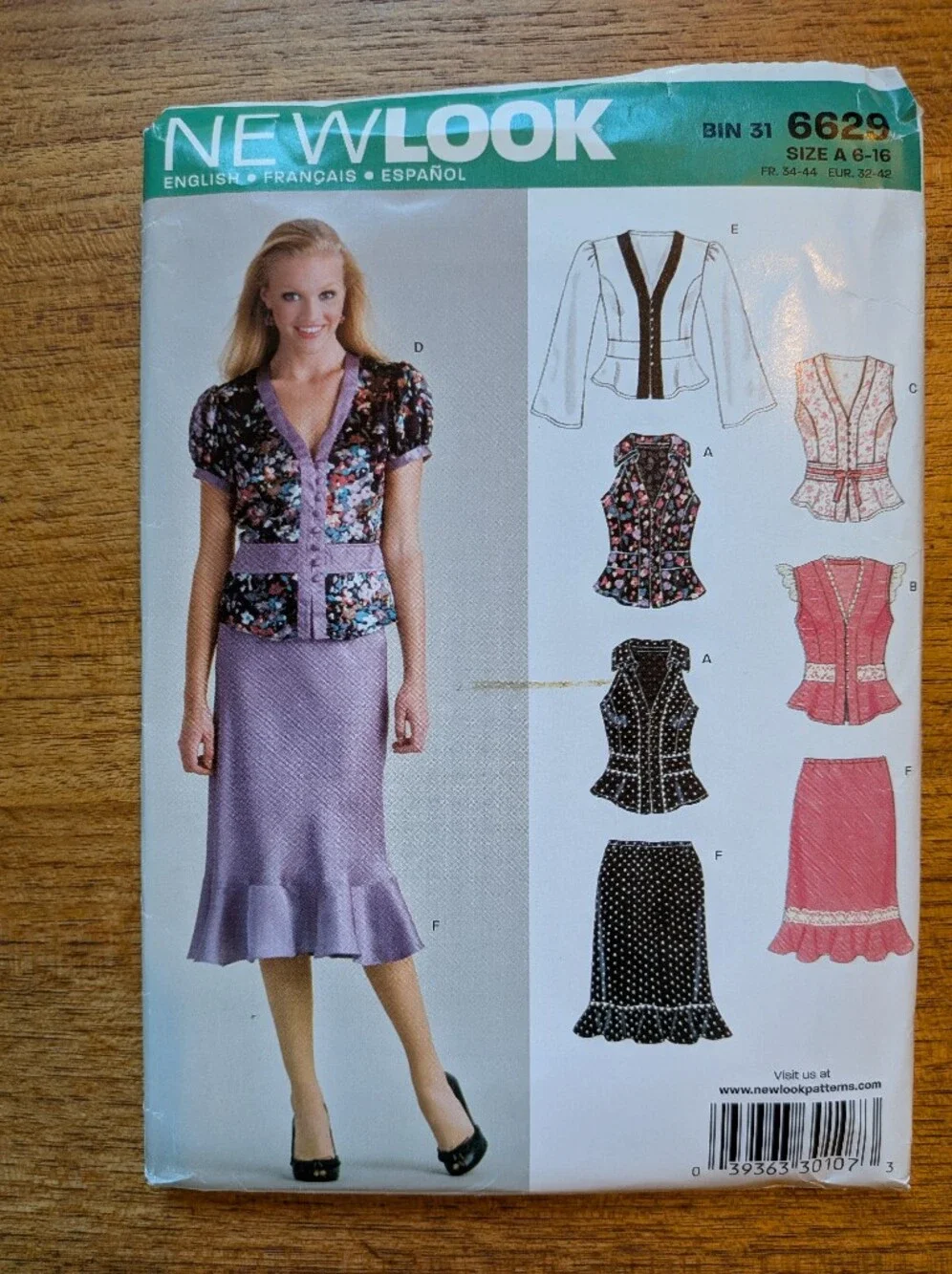 Assorted Women's Sewing Patterns